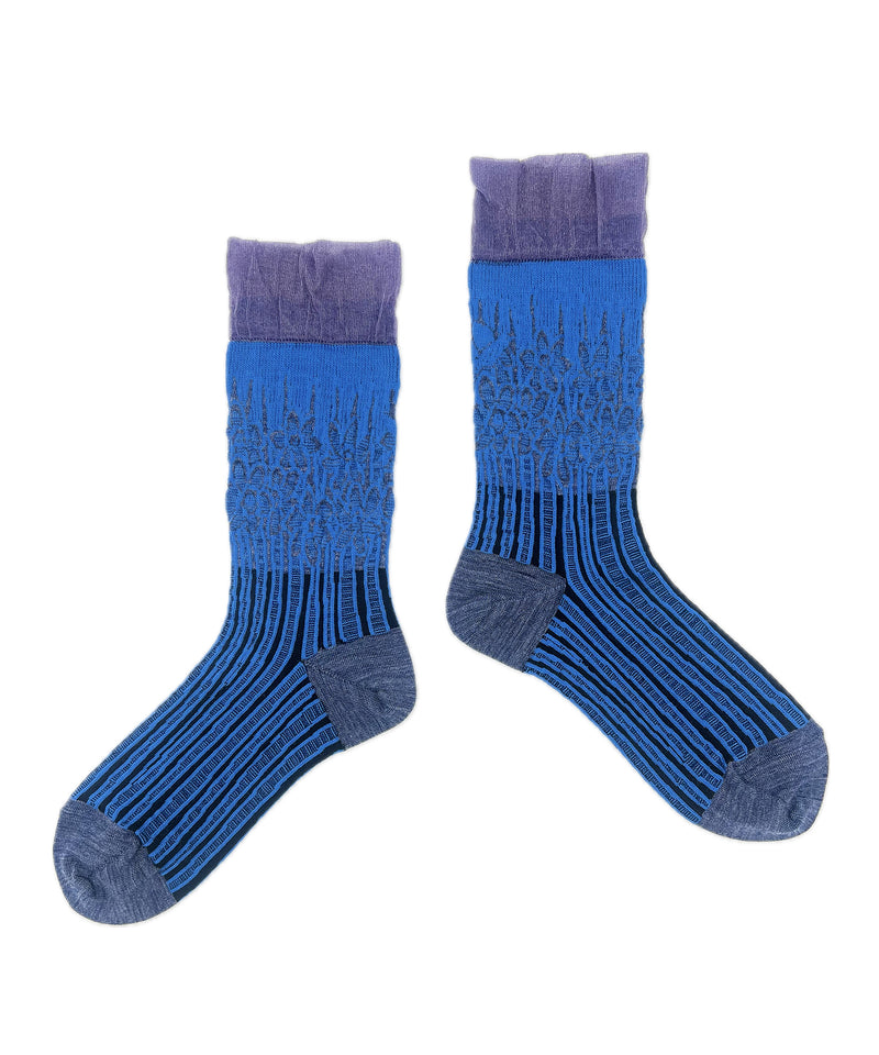 【nonnette Socks】Narcissus Wool Socks / NS394T-85