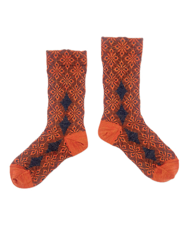 【nonnette Socks】Dia mix Wool Socks / NS395T-28