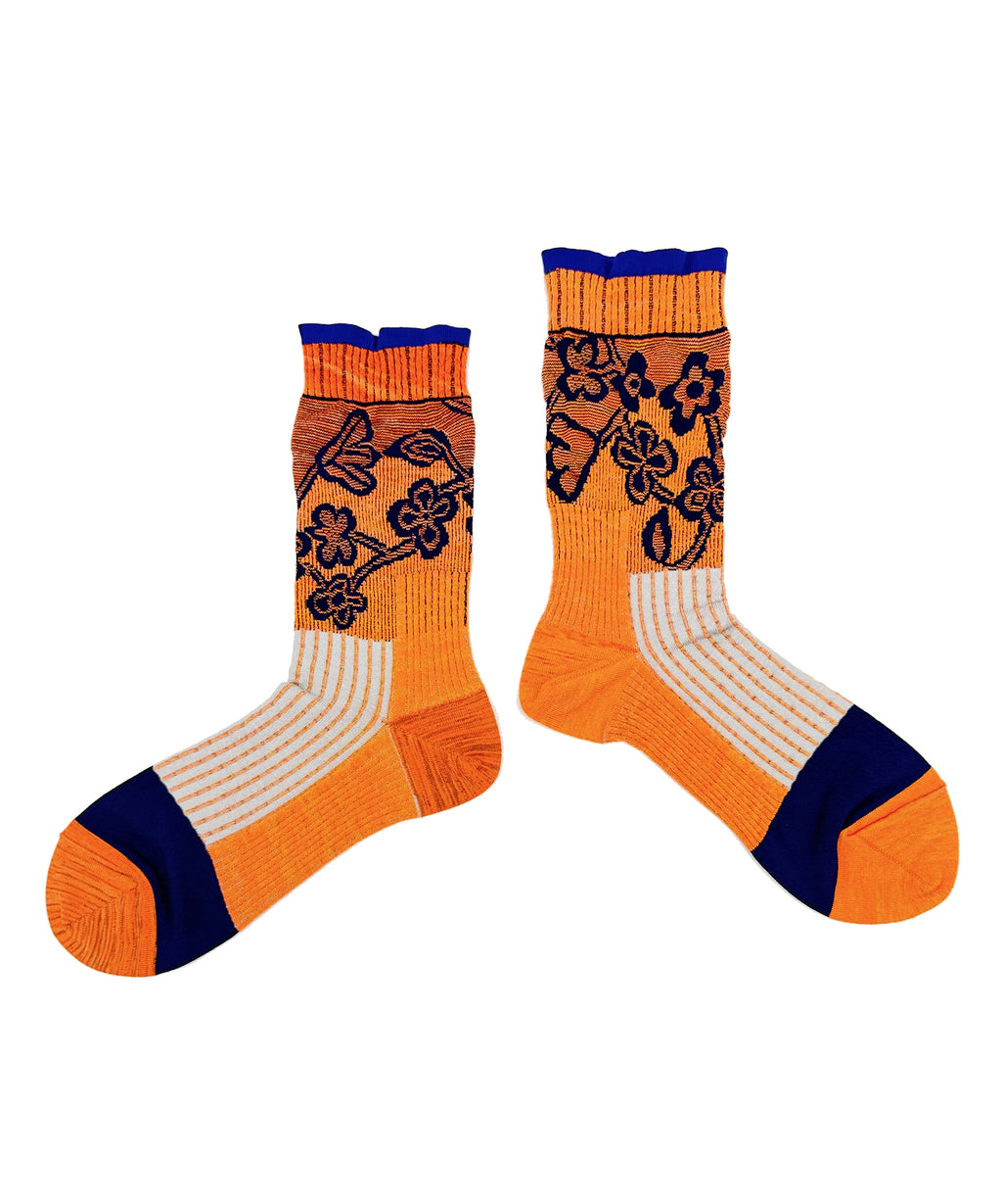 nonnette Socks】Waterside flower Socks / NS400Y-35 – bec de