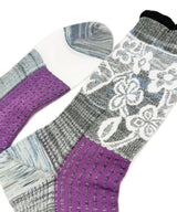 [Nonnette-Socken] Narzissen-Wollsocken / NS394T-95