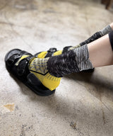 [Nonnette-Socken] Narzissen-Wollsocken / NS394T-95