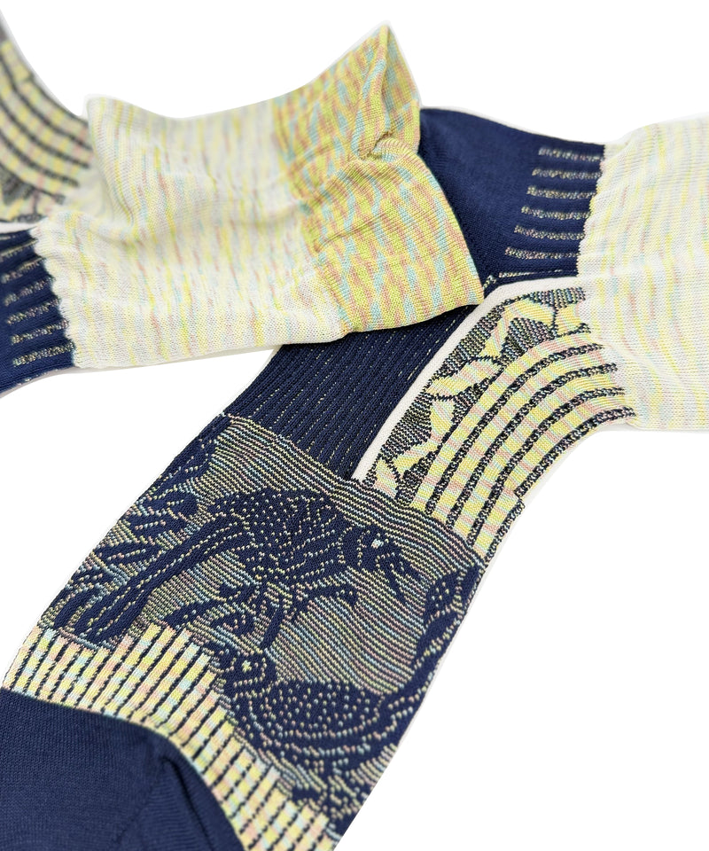 nonnette Socks】Mix pattern color Socks / NS402Y-88 – bec de