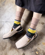 【nonnette袜子】水仙羊毛袜 / NS394T-95