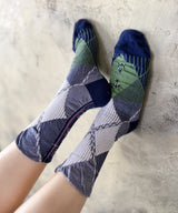 [Nonnette-Socken] Narzissen-Wollsocken / NS394T-95