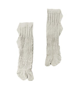 [tri.R]Back ruffle socks / NS385N-95/charcoal