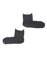 [tri.R]Back ruffle socks / NS385N-95/charcoal