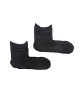 [tri.R]Back ruffle socks / NS385N-95/charcoal