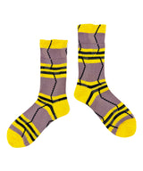[tri.R]Back ruffle socks / NS385N-95/charcoal