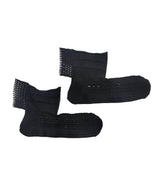 [tri.R]Back ruffle socks / NS385N-95/charcoal