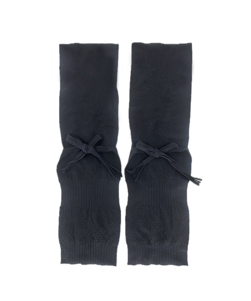 【 tri.R 】 Ribbon raschel Leg warmer / NW032N-99