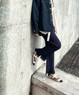 [Leggings] Ribbon and fringe evolution Leggings NL065R-95