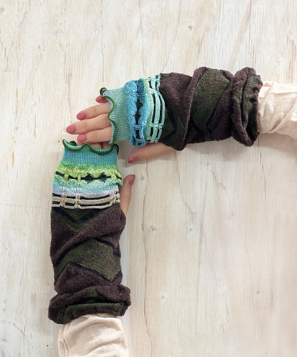 【Arm cover】Winding line Arm cover NR027Y-90