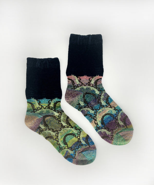 【Socks】Waterside flowers Socks NS284T-99